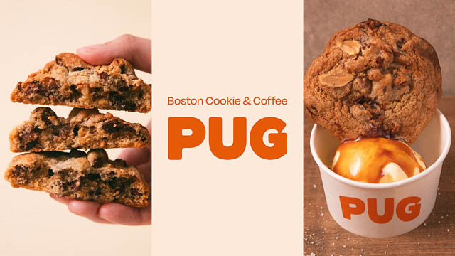 1種類のみのクッキーと幅広いアレンジメニューが魅力 – アメリカンクッキーブランド「PUG（パグ）」福岡に上陸