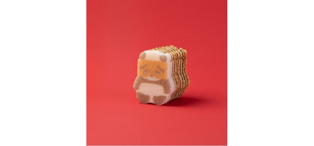 あまおう苺×にわか面 - 型ぬきバウムが博多町家ふるさと館「hakatakara」限定登場