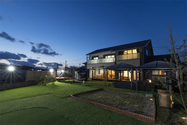 福岡市東区大岳 - 最大20名宿泊可能な一棟貸しのラグジュアリー貸切別荘「hau'oli」オープン