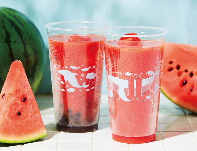 プロント - 毎夏好評の「すいかジュース」今年はタピオカ入りもおすすめ