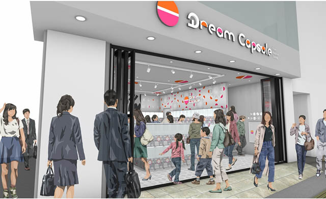 名古屋発のカプセルトイ専門店「ドリームカプセル」九州エリアに旗艦店を天神にオープン