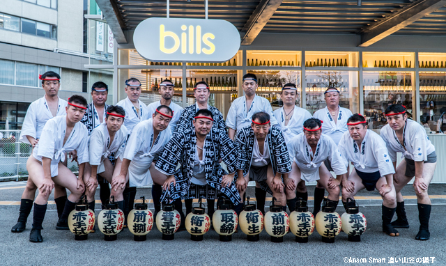 今年で「bills 福岡」開業9周年、博多祇園山笠の“追い山”に合わせ早朝6時から特別OPEN決定