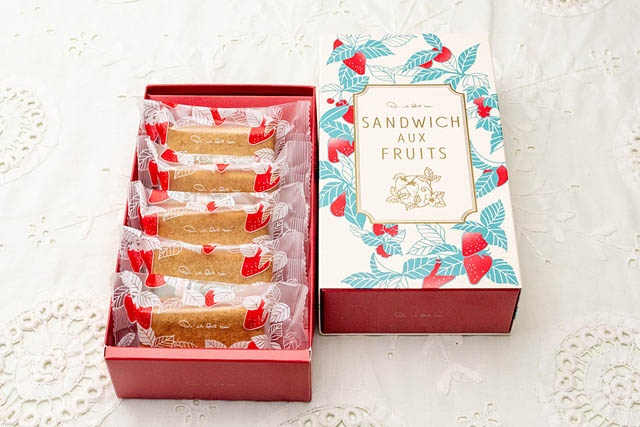 キルフェボン - 新作の焼菓子「サンドウィッチ オ フリュイ」販売開始