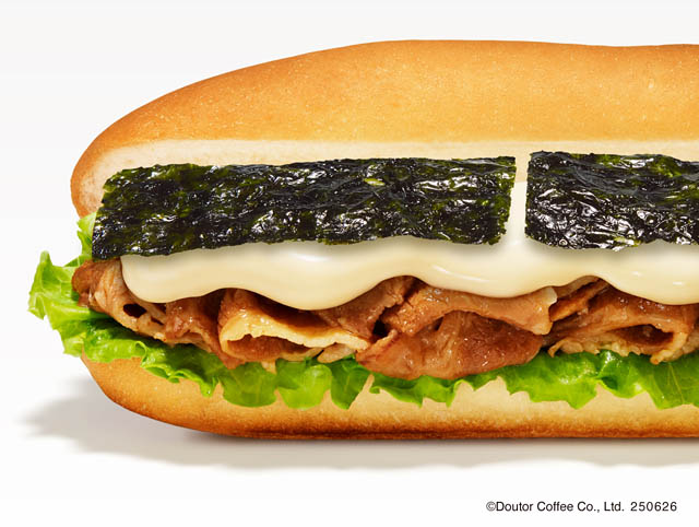 ドトール 夏メニュー第1弾 -「期間限定ミラノサンド 牛カルビ」今年も登場