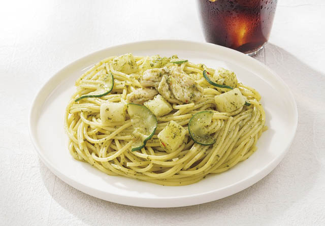 タリーズコーヒー「九州産ゆず香る たらこパスタ」など - 暑い時期でも食欲そそる、夏野菜を使ったパスタが登場