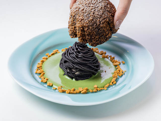 西鉄グランドホテル グランカフェ×ブラックモンブラン - コラボメニューが期間限定登場