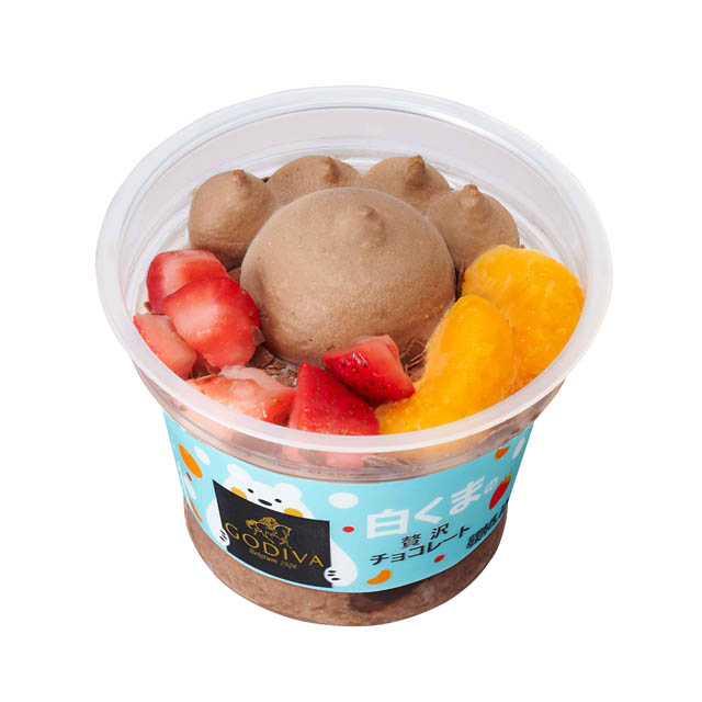 ひんやり食感とチョコレートの奥深い味わいの白くまアイス ゴディバ「白くまの贅沢チョコレート」セブン限定＆地域限定発売へ