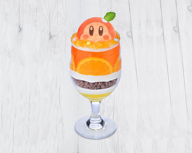 キャナルのカービィカフェ HAKATA - オレンジがテーマの「Summer 2025」開催