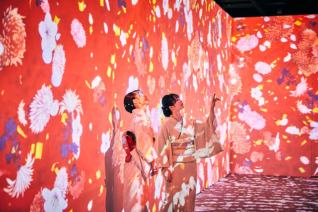 「動き出す浮世絵展 FUKUOKA」と香水ブランド 破天荒がコラボレーション - 花火の香りなど空間にあわせた演出を展開