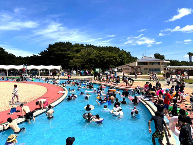 国営海の中道海浜公園 - サンシャインプールが満を持して週末オープン