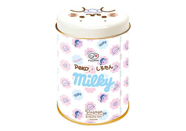 全国の不二家洋菓子店「ペコちゃん×しろたん」第2弾コラボレーション商品発売へ