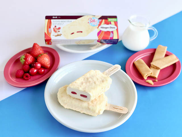 ハーゲンダッツ - こだわりのミルクと爽やかな味わいのミックスベリー「ミックスベリー＆ミルク クランチ」販売開始