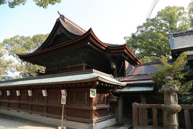 宇美八幡宮本殿・拝殿及び幣殿・神門が国登録有形文化財（建造物）に登録されます