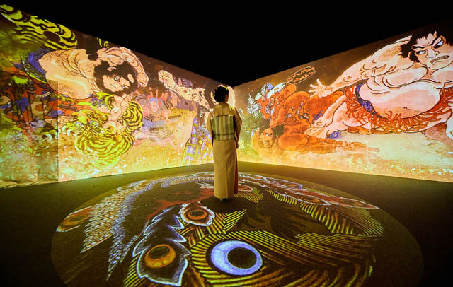 福岡3連休限定 - 今だけ体験！レンタル着物で楽しむ浮世絵の世界「動き出す浮世絵展 FUKUOKA」