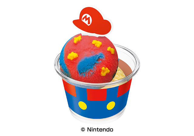 B-R サーティワン×スーパーマリオ - 新アイテム登場 ＆ ダブルカップキャンペーン開幕