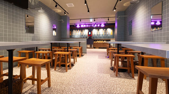 九州初上陸 - 飲める銭湯 蛇口居酒屋「大衆酒泉テルマエ 天神大名泉」オープンへ