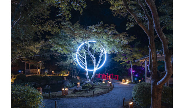 日本三大稲荷「祐徳稲荷神社」を最先端ライトアップ「ナイトウォーク　狐の嫁入り 2025」今秋開催