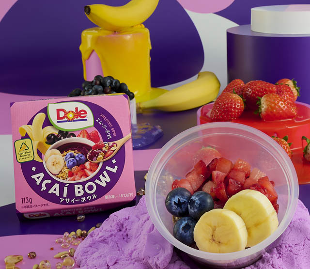 この夏に4度目の再販決定 - 累計販売個数260万個を突破したヒット商品「Doleアサイーボウル」がセブン先行で数量限定登場