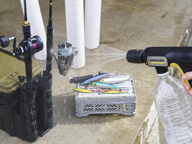 帰るまえに、10秒ケルヒャー クラファン約20分で2,500台が完売した手のひらサイズ「モバイル高圧洗浄機」全国発売へ