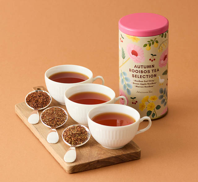 Afternoon Tea - スコーン着想の新作焼き菓子「スコーンケーキ」やクッキー缶入り「芋栗バターサブレ」など、秋の紅茶＆お菓子を発売へ