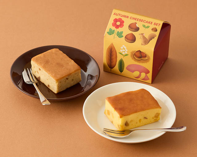 Afternoon Tea - スコーン着想の新作焼き菓子「スコーンケーキ」やクッキー缶入り「芋栗バターサブレ」など、秋の紅茶＆お菓子を発売へ
