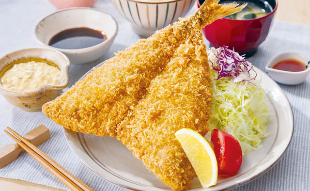 大戸屋 - 約20cmのビッグサイズ！「真アジの大判アジフライ」3万食限定販売