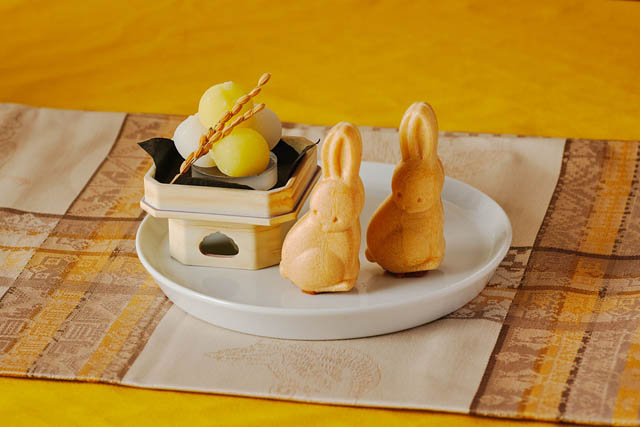 ザ ストリングス 博多 カフェラウンジ タイムネストから「お月見アフタヌーンティー」登場