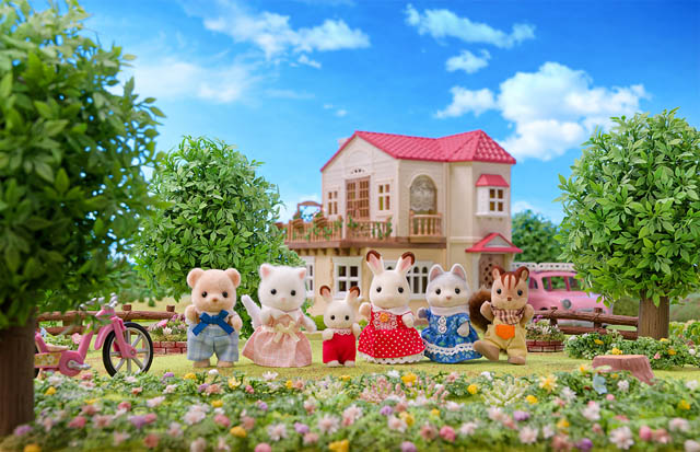 「シルバニアファミリー キラキラくじ～ハッピースイーツ～」ファミリーマートに登場