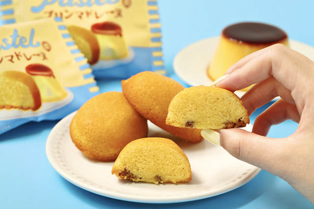 プリン×マドレーヌ「パステルのプリンマドレーヌ」全国のファミマに登場
