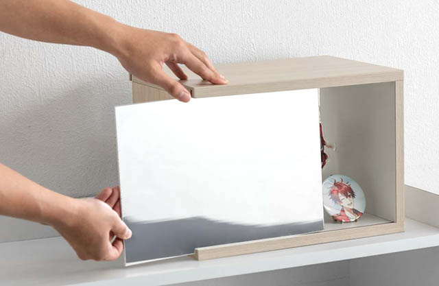 推しを"魅せる"も"隠す"も自由にカスタマイズ - 省スペースで楽しむ新発想のコレクションケースが登場