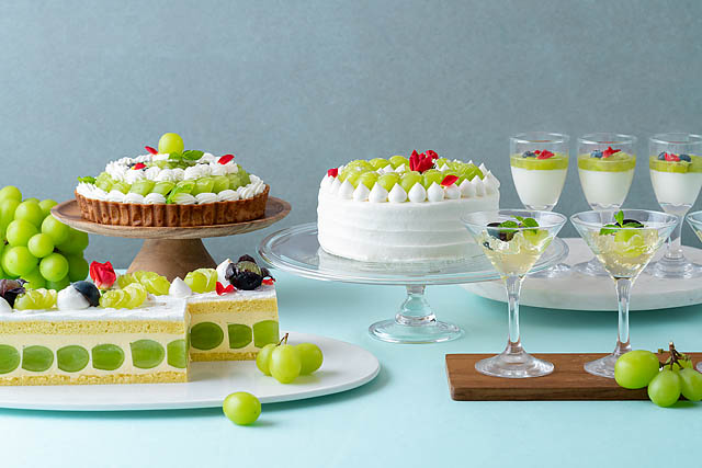 ホテルオークラ福岡【1日限定】シャインマスカット＆季節のフルーツデザートブッフェ開催へ