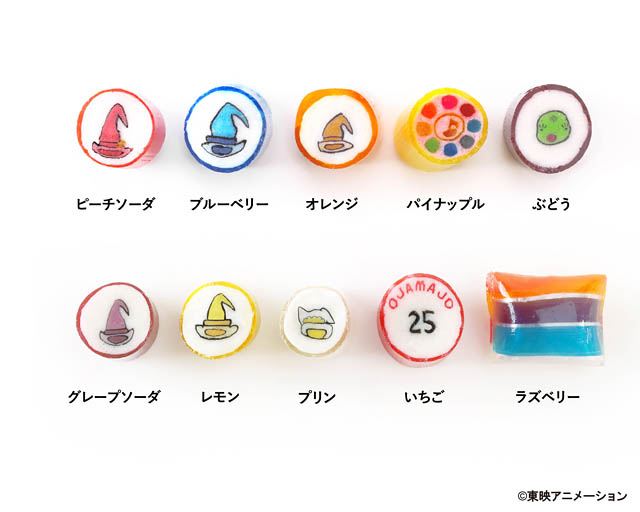パパブブレ福岡店「おジャ魔女どれみ」をモチーフにしたキャンディやグミが登場