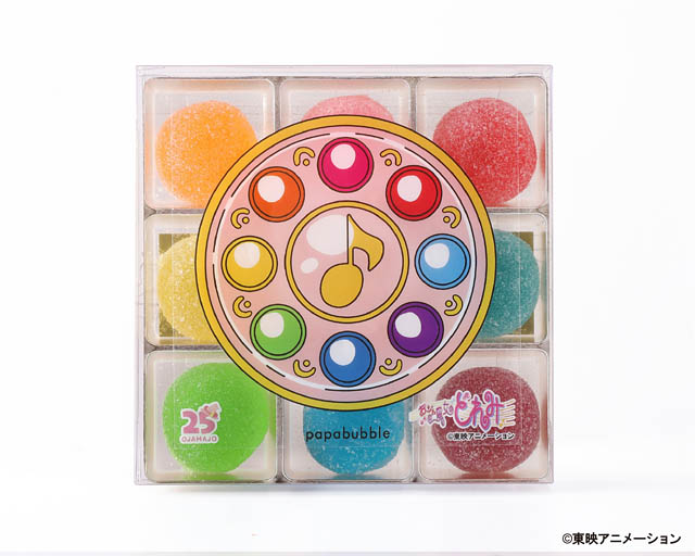 パパブブレ福岡店「おジャ魔女どれみ」をモチーフにしたキャンディやグミが登場