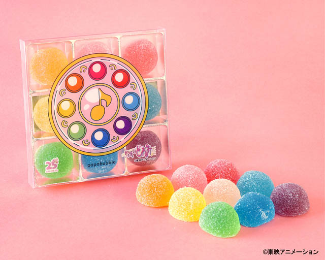 パパブブレ福岡店「おジャ魔女どれみ」をモチーフにしたキャンディやグミが登場