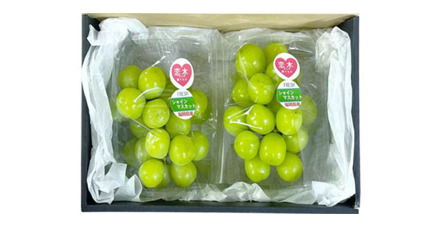 西鉄ストア - 筑後市のシャインマスカットを西鉄電車で運搬「にしてつストア高宮店」で販売へ