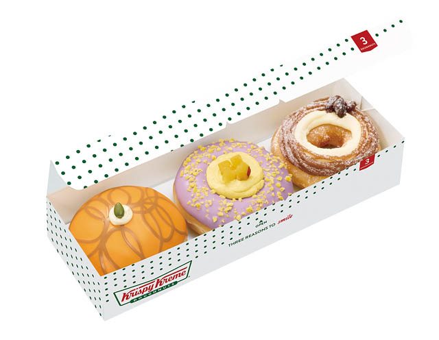 クリスピー・クリーム・ドーナツ - 秋らしい人気スイーツを味わえる3種が新登場へ
