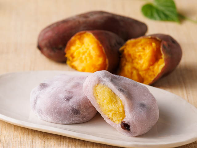 石村萬盛堂 旬を楽しむ季節の鶴乃子シリーズに、秋限定「紅はるか鶴乃子」が新登場