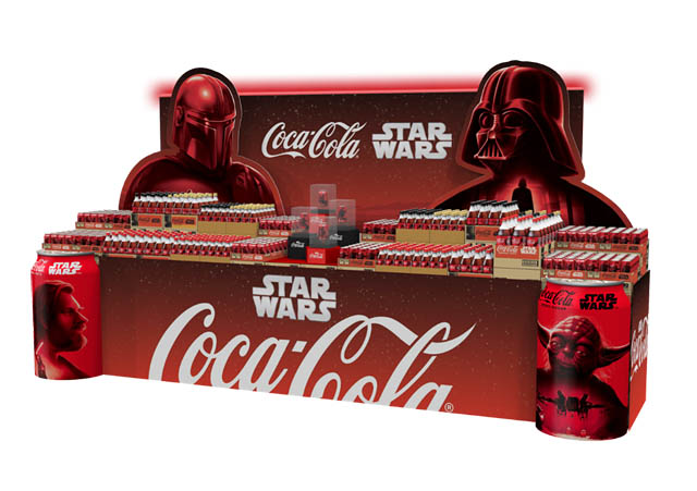 コカ・コーラ×スター・ウォーズ - 18キャラクター・全45種類の書き下ろしデザイン!全国で期間限定発売