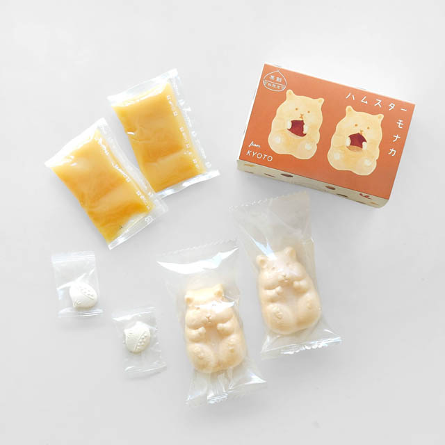 秋限定！キュートな和菓子「ハムスターモナカ」栗餡バージョン - 今シーズンも発売決定