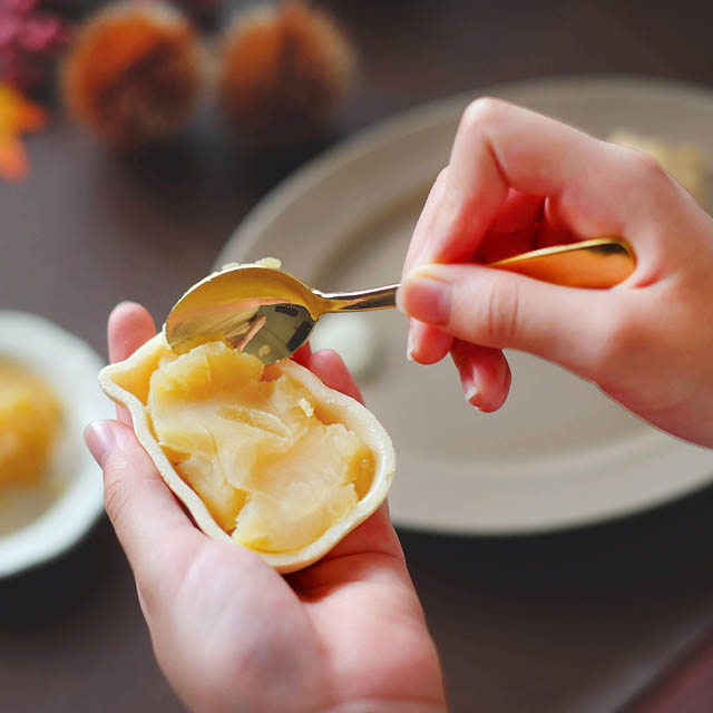 秋限定！キュートな和菓子「ハムスターモナカ」栗餡バージョン - 今シーズンも発売決定