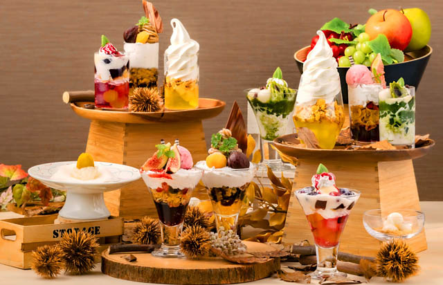 福岡サンパレス - 毎年大好評！こだわりパフェを好きなだけ「Autumn loves Parfait ～秋のパフェ食べ放題～」開催