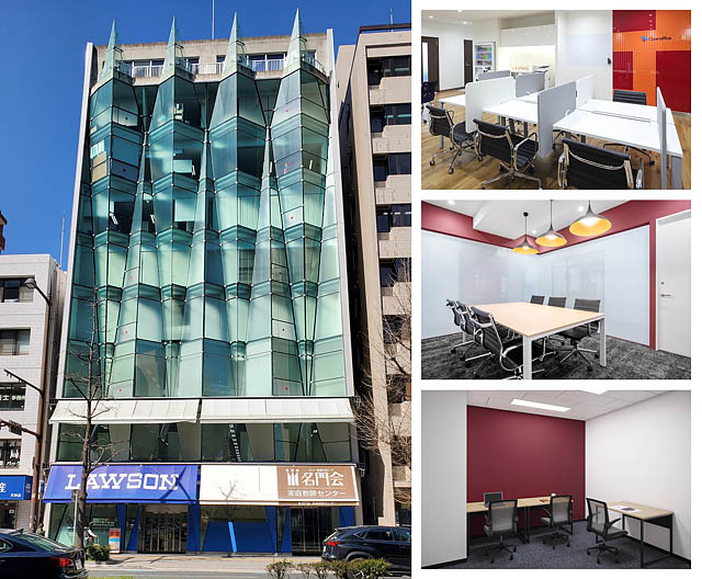 三菱地所グループの日本リージャス「オープンオフィス天神グラスビルディング」今冬開業へ