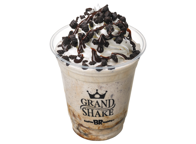 B-R サーティワン - クッキーアンドクリームをエスプレッソとブレンドした、オトナな甘さのコク深シェイク 季節限定発売