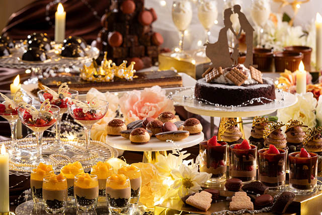 ANAクラウンプラザホテル福岡 - 年に一度の催し「贅沢なチョコレートスイーツビュッフェ～DREAM WEDDING～」開催へ