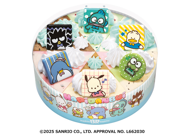 サーティワン初登場！個性あふれる6にんの男のコたちが大集合「はぴだんぶい パレット6」登場