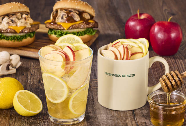 フレッシュネス - 果実ごろっと、香りふわっと。旬の国産りんご×ジンジャー×ハチミツで仕上げた、秋のご褒美クラフトレモネードが登場