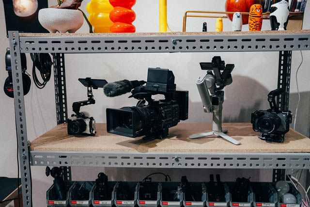 ソニーストア 福岡天神が企画しリーボが監修した動画スタジオ - 店内にオープン