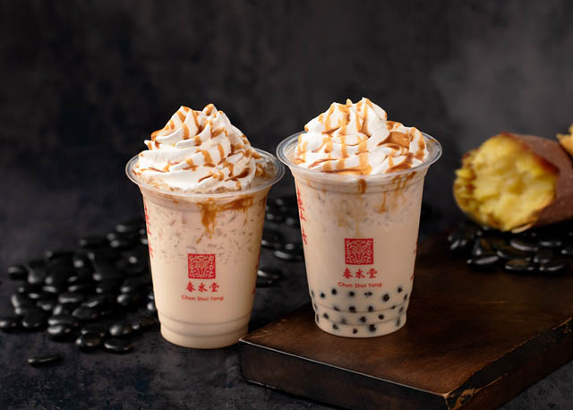 台湾カフェ 春水堂から「焼き芋タピオカミルクティー」「焼き芋ミルクティー」など季節の商品発売へ