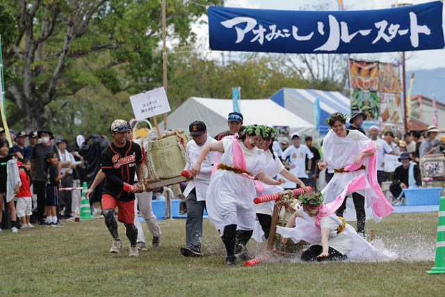 久留米市 - 圧巻！全長約30m 2体の大獅子が練り歩く迫力満点のパレード「城島ふるさと夢まつり」開催