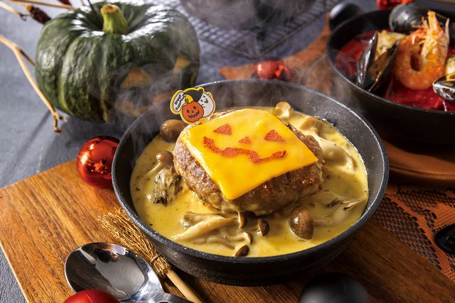 チーズ＆ドリア.スイーツ「Halloweenスペシャルドリア」が登場！